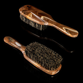 Torino Pro Wave Brush in shower scene with grip-friendly handle