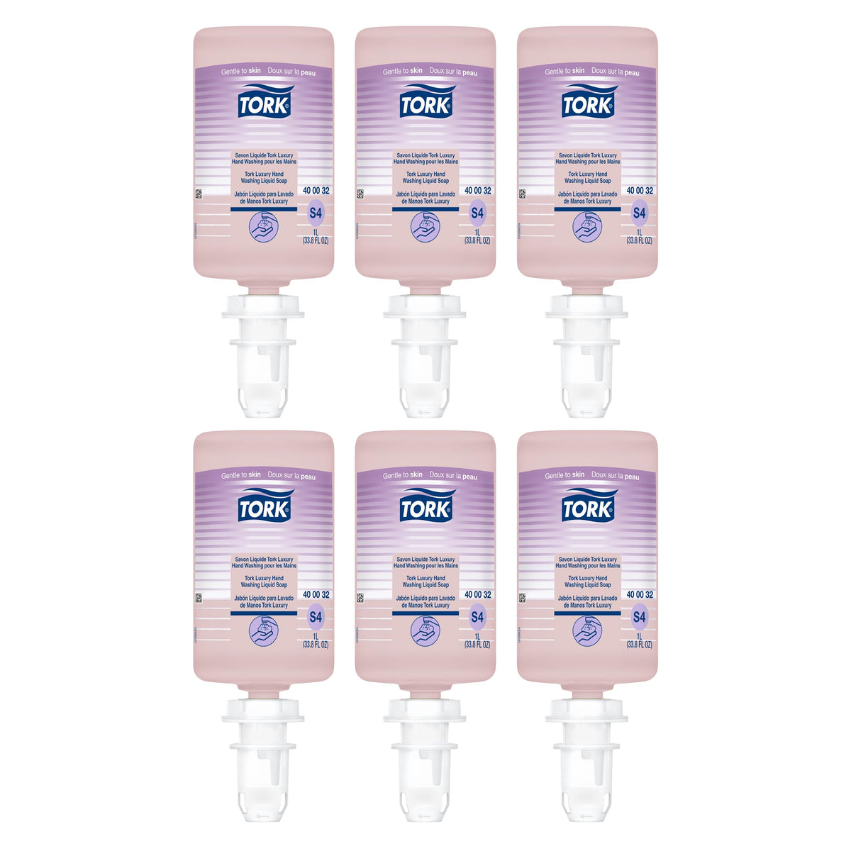 Tork Luxury Hand Washing Soap S4 with pearlescent lather for daily care