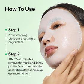 Hypoallergenic-tested Torriden mask suitable for sensitive or blemish-prone skin.