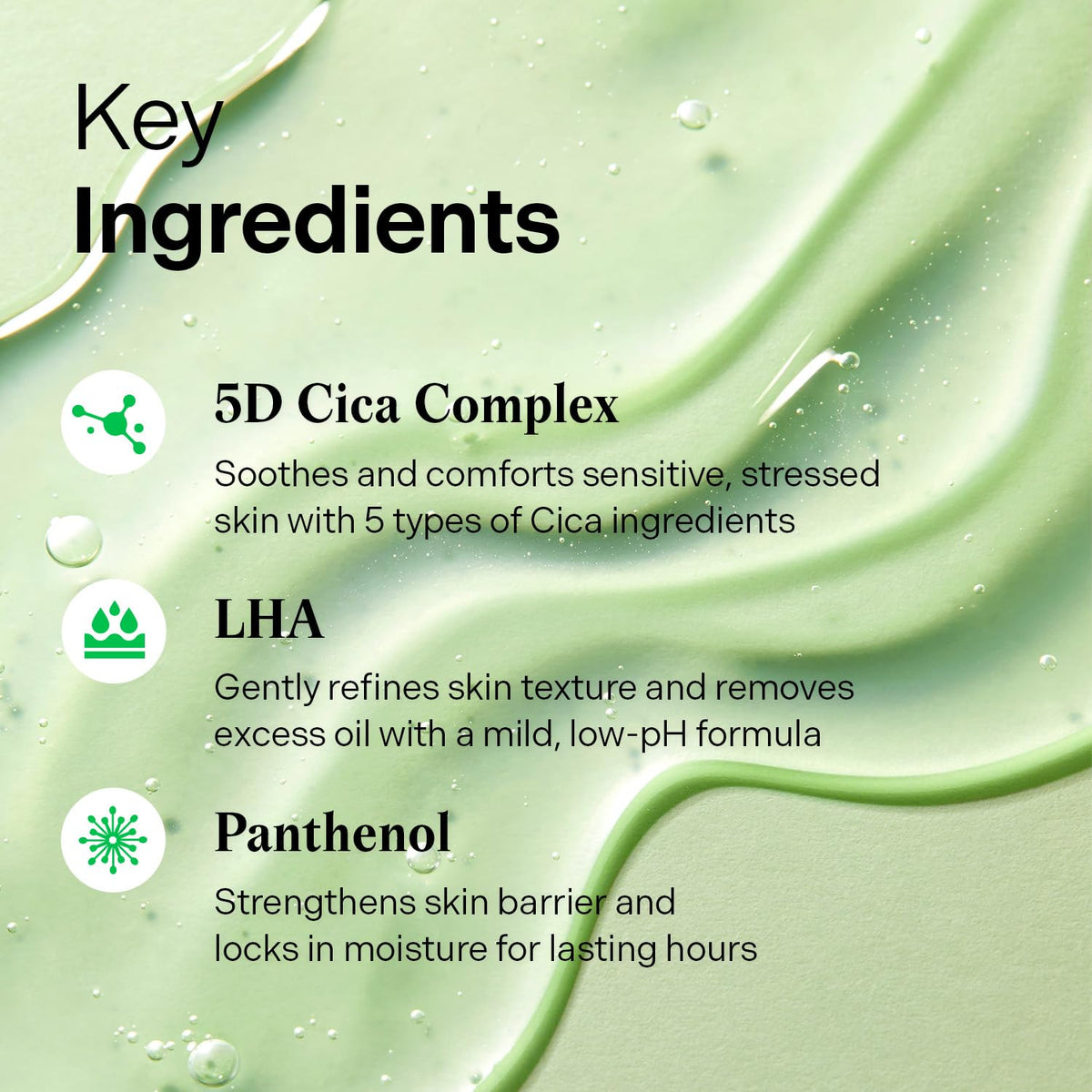 Torriden Balanceful Cleansing Gel foam application, easy wash with light lather.
