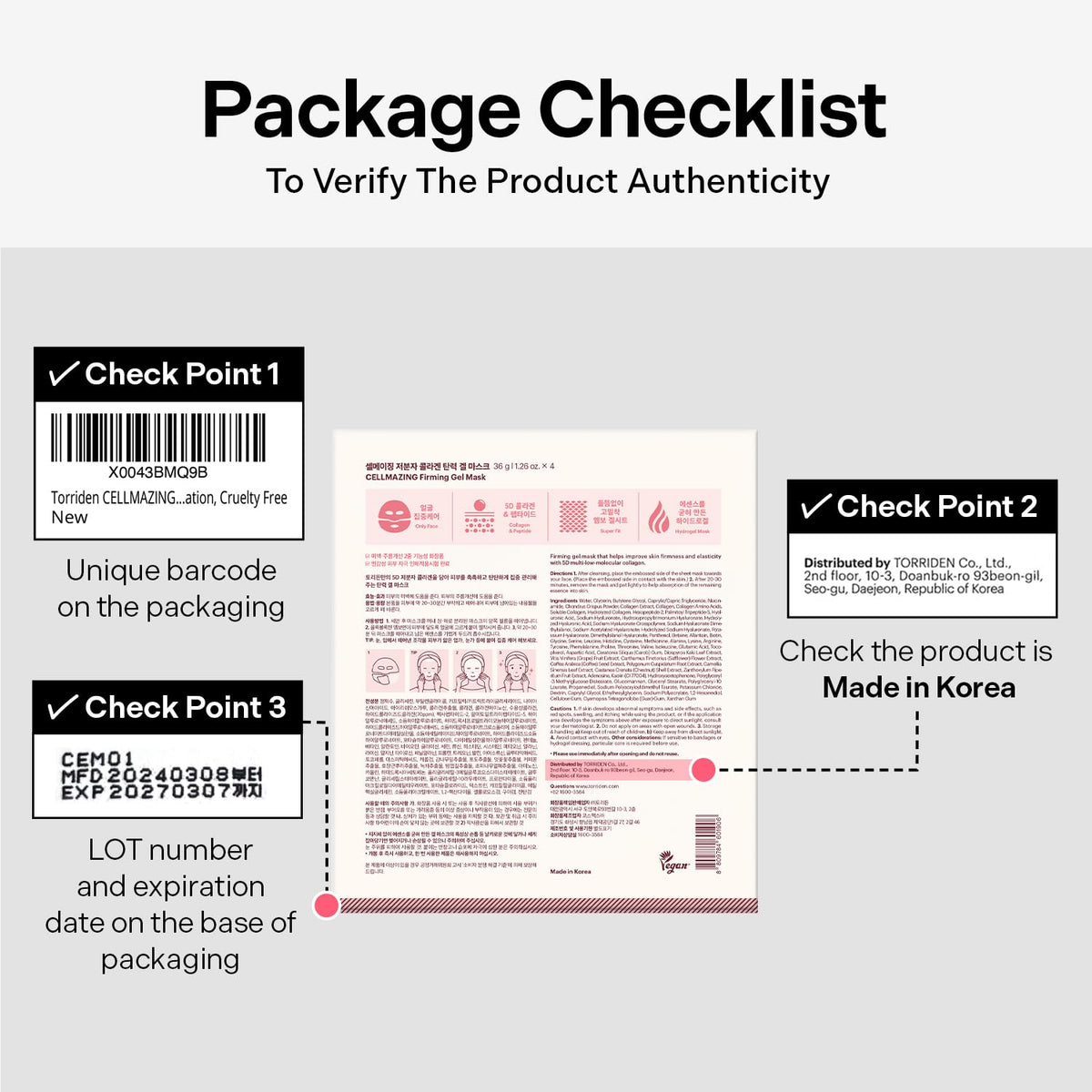 Torriden Cellmazing 4-pack packaging highlighting convenience and value.