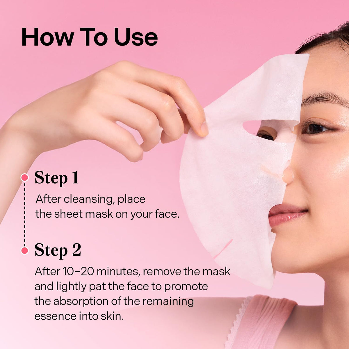 Torriden CELLMAZING high-elasticity fit sheet delivers hydration.