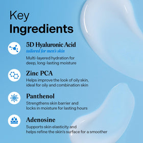Torriden Dive In for Men sensitive skin formula calm and gentle care.