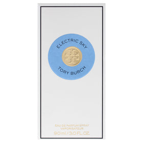 Electric Sky box packaging displayed for elegant gifting.