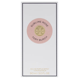 Tory Burch Sublime Rose box packaging ideal for gifting and display