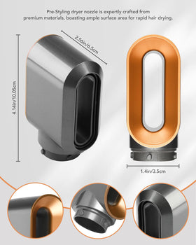 TOSAGE packaging shows 1 nozzle attachment, ready to gift.