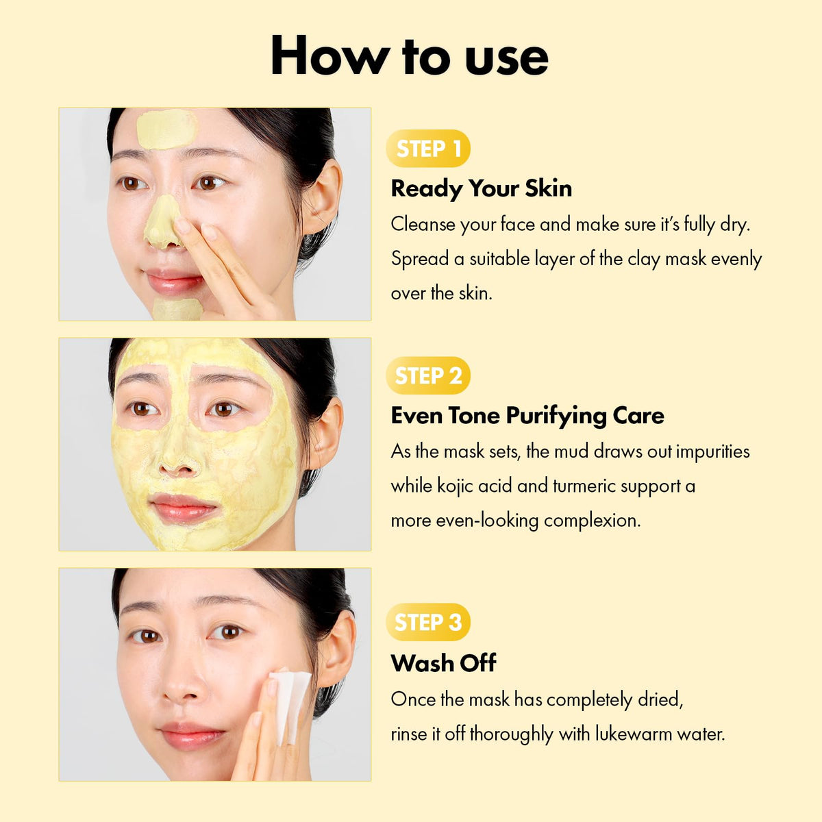 TOSOWOONG mud mask cooling sensation during treatment refreshes skin.