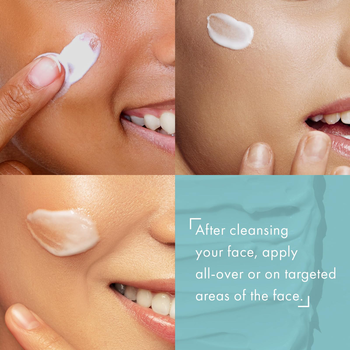 TOSOWOONG Pore Refiner Cream daytime routine imagery showing versatile use
