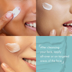 TOSOWOONG Pore Refiner Cream daytime routine imagery showing versatile use