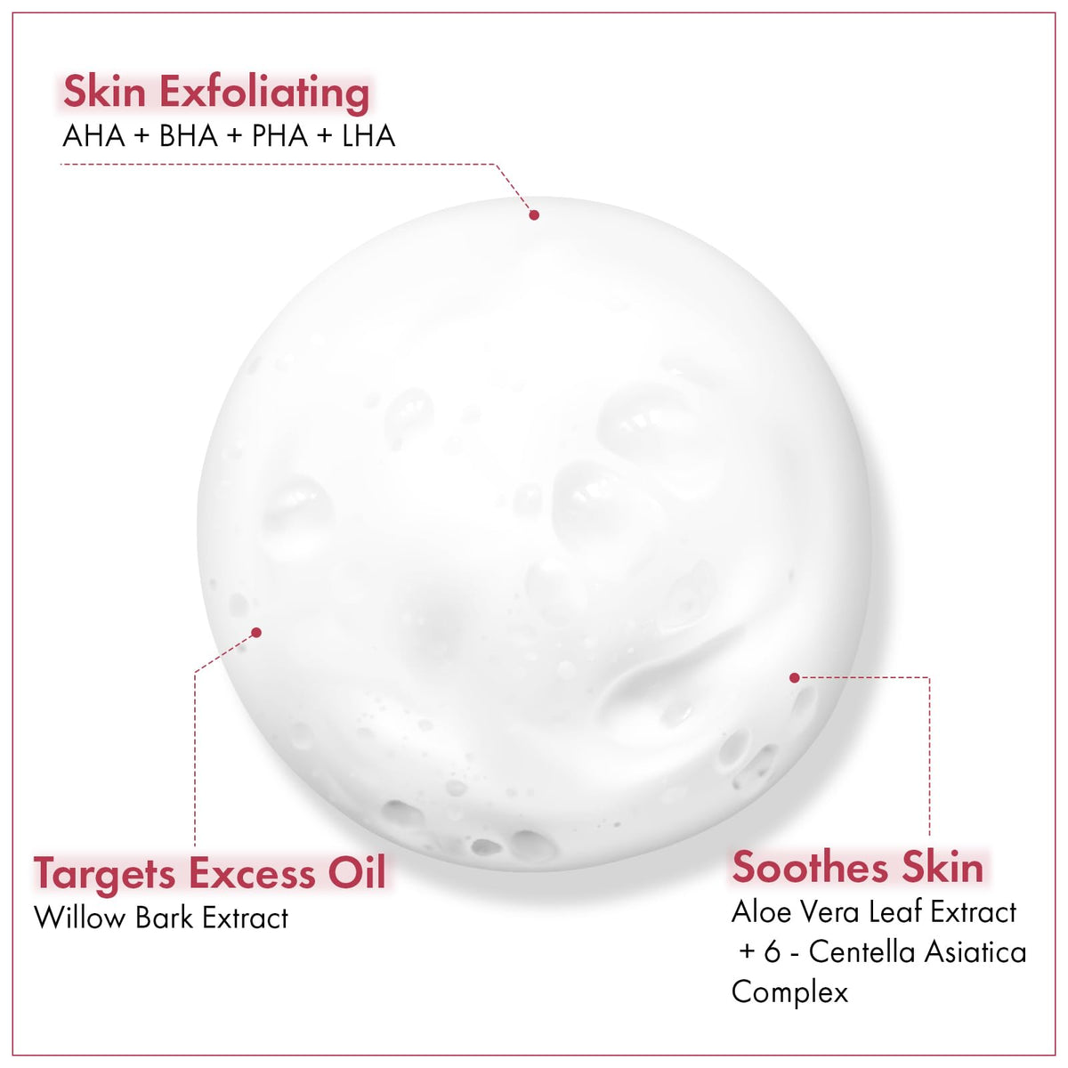 TOSOWOONG Aloe Vera hydrating formula while cleansing