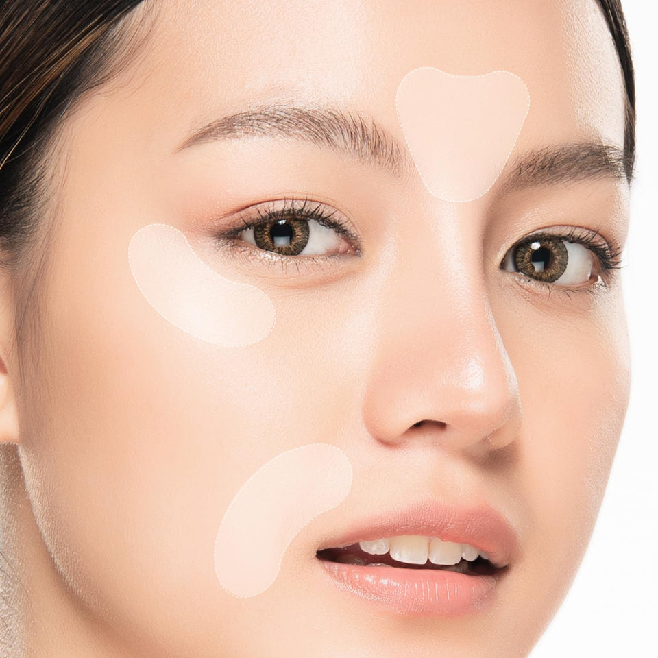 TOSOWOONG forehead patch for overnight hydration and smoothing