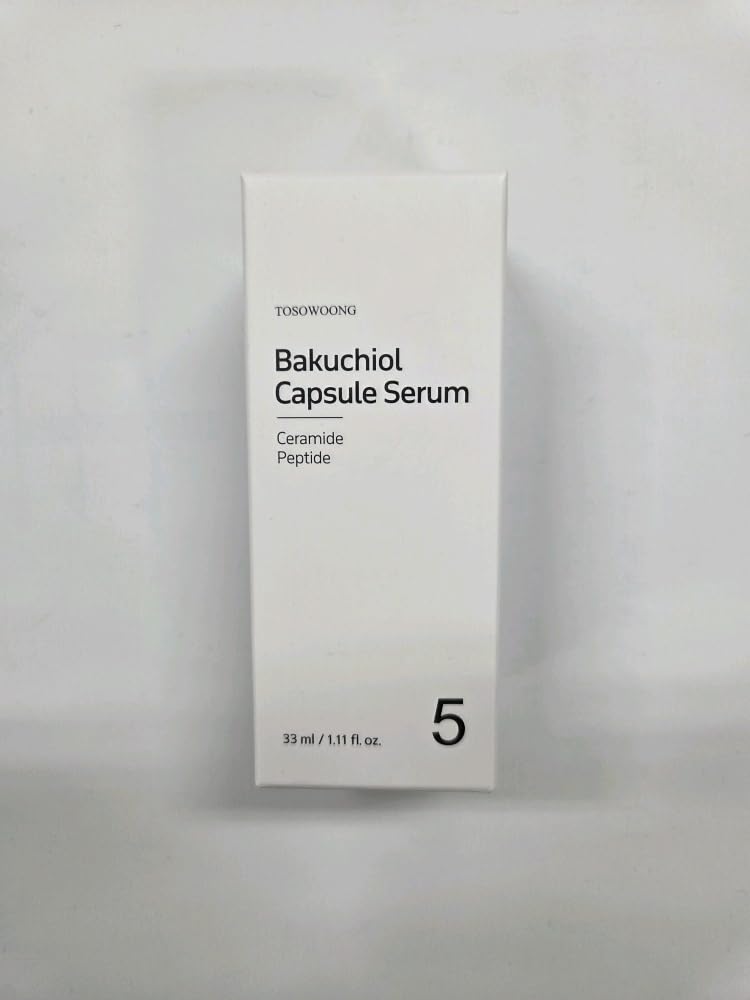 TOSOWOONG Bakuchiol Capsule Serum dropper releasing product for precise application