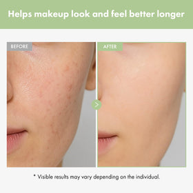Close-up of Centella Water ingredient label on TOSOWOONG Cica Pore Primer.