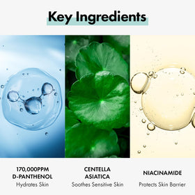 Tosowoong Dexpanthenol Cream ingredients panel with panthenol and centella