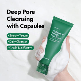 TOSOWOONG face wash deep-cleans without tightness while maintaining moisture.