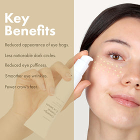 TOSOWOONG Ginseng Plus Retinal Eye Serum dropper dispensing soothing serum for puffy eyes