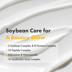 Tosowoong Glow Bean Face Cream application steps illustrate morning and night use.