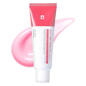 TOSOWOONG Real Pink PDRN Fit mask during application shows deep hydration.