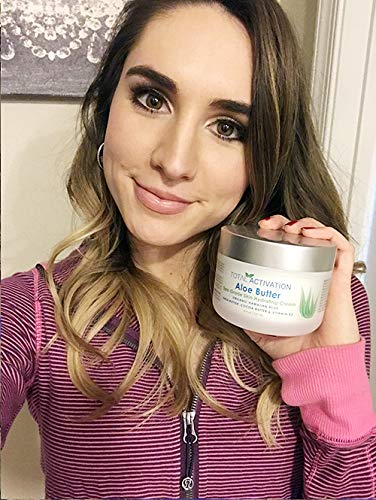 Total Activation Hawaiian Aloe Soft Glow skin after application