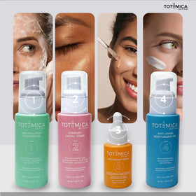 Totemica cruelty-free label close-up signaling ethical vegan skincare choice