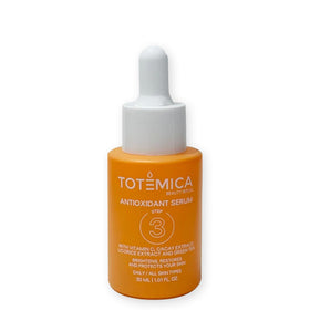 Totemica Vitamin C Serum bottle with premium packaging and brightening potential.