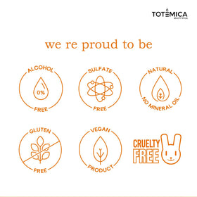 Totemica Vitamin C Serum ingredients close-up featuring licorice and cacay extracts.