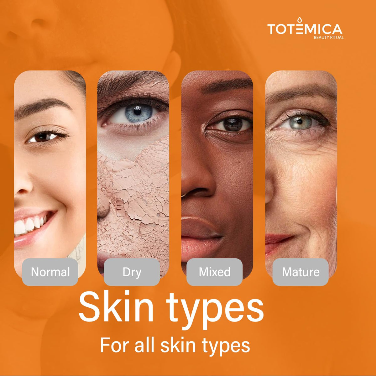 Totemica Vitamin C Serum vegan and alcohol-free formulation highlighted.