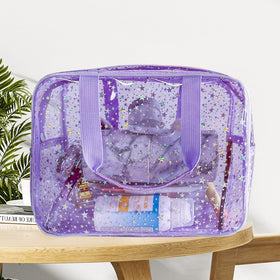 TotepPrint star-pattern pouch offers durable, spill-resistant storage.