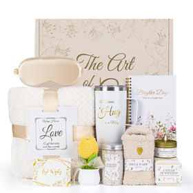 Totiro birthday gift basket for women with comforting items for her special day