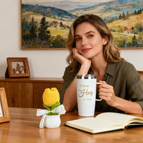 Totiro rose-scented candle enhancing a calming ambiance
