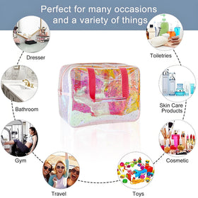 Waterproof TPU construction protects contents during travel.