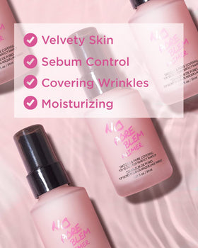 Touch In Sol pore-minimizing primer close-up showing smooth texture