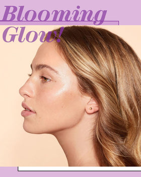 Touch in Sol Pretty Filter Waterful Glow Cream label close-up noting gentle formula.