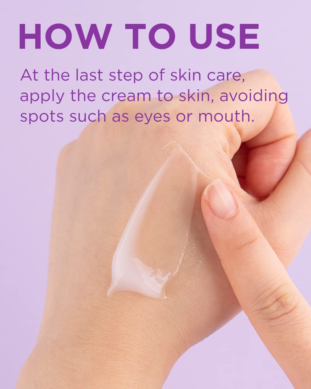 Touch in Sol Pretty Filter Waterful Glow Cream skin swatch with dewy finish.