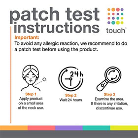 TOUCH Invisible finish and fast absorption without white cast.