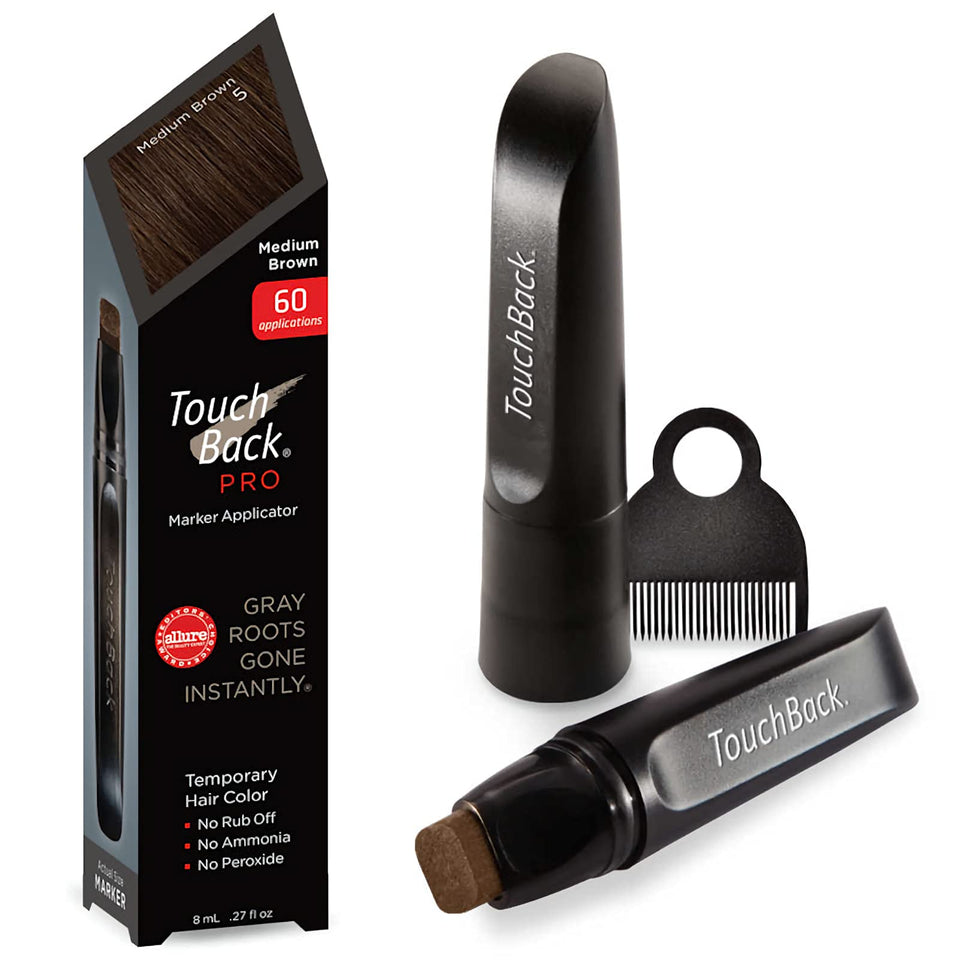 TouchBack Pro gray root marker applicator demonstrates quick root coverage.