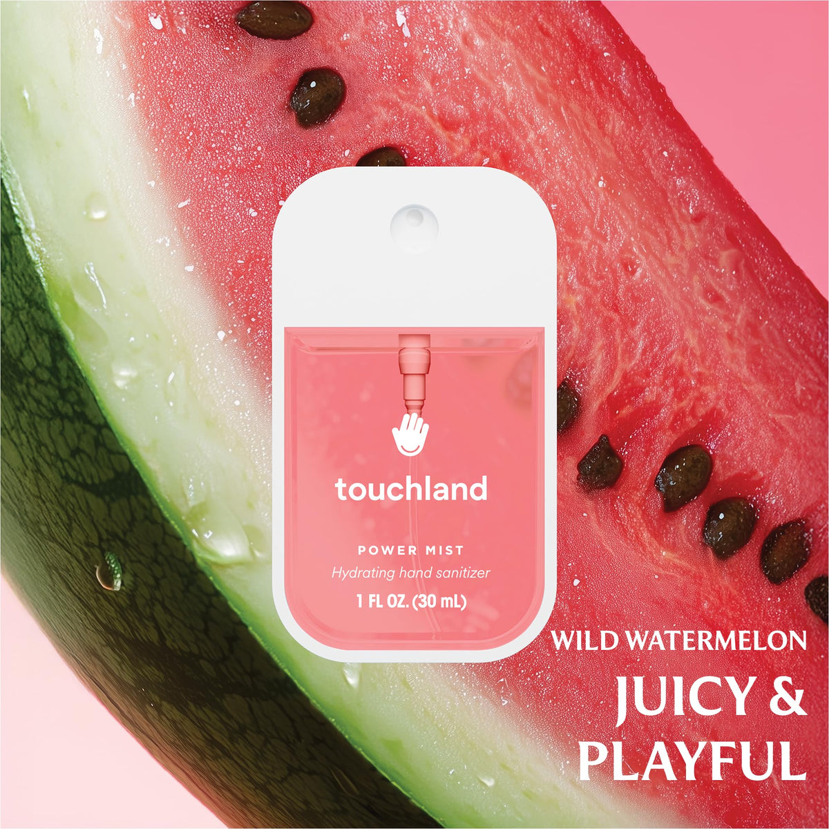 Touchland Juicy Escape body mist Lush Tropicale delivers tropical notes lightly.