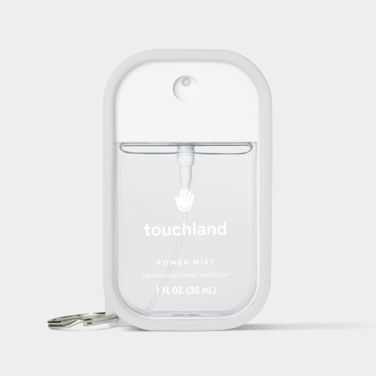 Black Touchland case close-up emphasizes sleek, matte finish and durability.