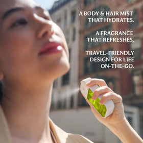 Compact capless 2 oz design for travel-friendly fragrance on the go.