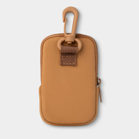 Touchland Touchette caramel pouch designed for compact carry and quick access.