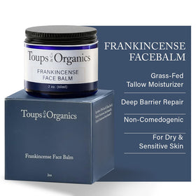 Toups & Co Frankincense Face Balm jar for deep hydration.