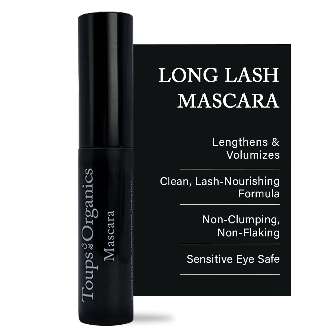 Toups & Co Long Lash Mascara brush-glide for precise length and definition.