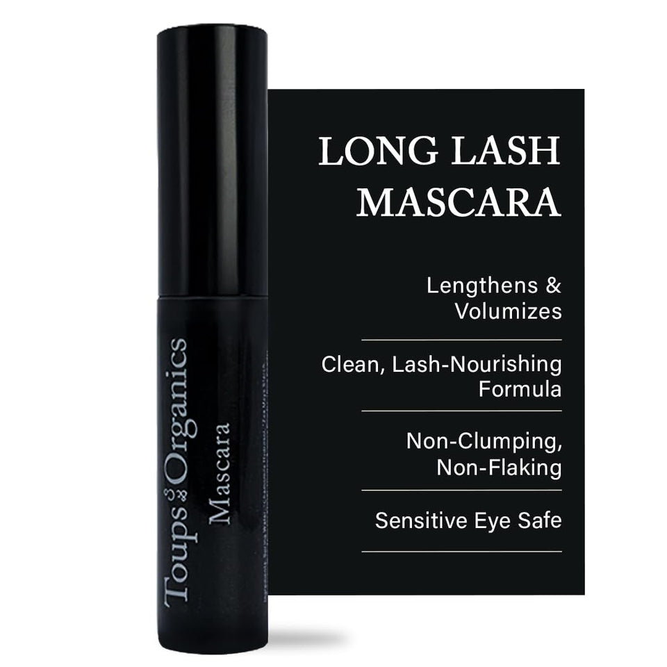Toups & Co Long Lash Mascara brush-glide for precise length and definition.