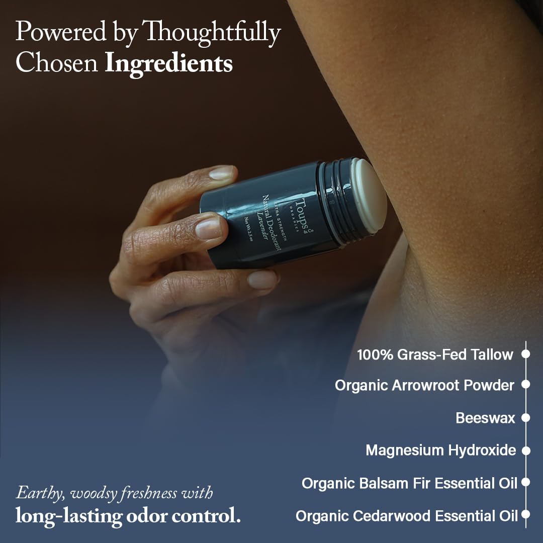 Toups and Co natural formula texture close-up, creamy and lightweight for daily use.