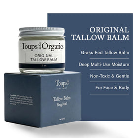 Toups & Co Tallow Balm body elbows knees—multi-use moisture for tough spots.