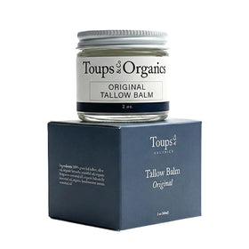Toups & Co Tallow Balm original face jar—deep hydration for dry skin.