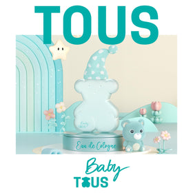 TOUS Baby Cologne 3.4oz bottle close-up highlighting daily-use size