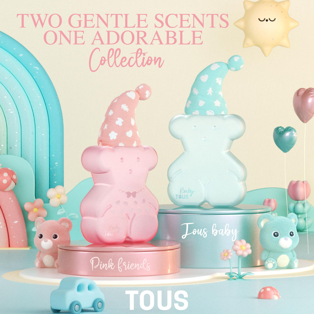 TOUS Baby Cologne gift-ready packaging ideal for baby showers or gifts
