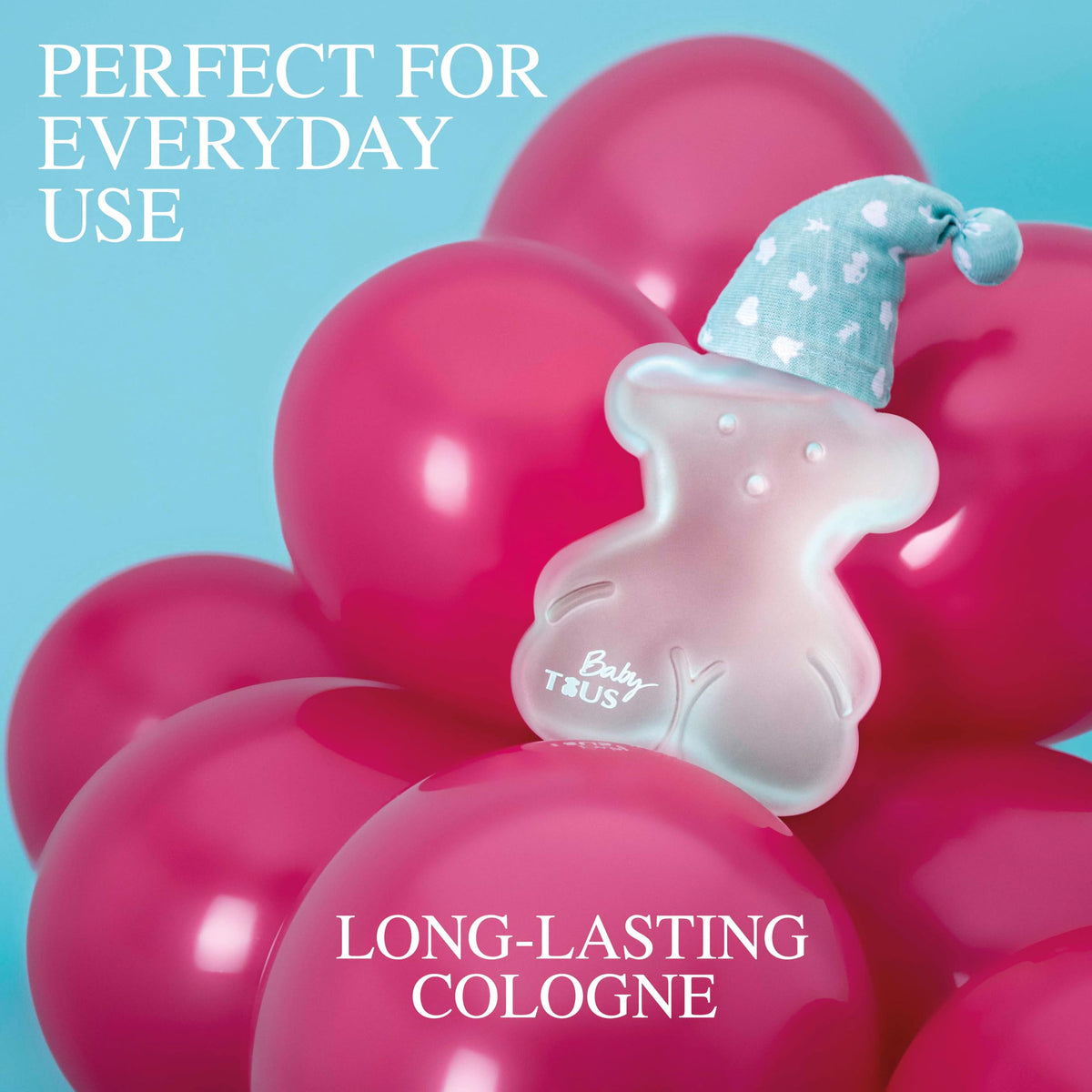 TOUS Baby Cologne packaging image featuring elegant glass bottle