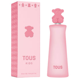TOUS Kids Girl Eau de Toilette front bottle, gentle fragrance for daily wear on sensitive skin.